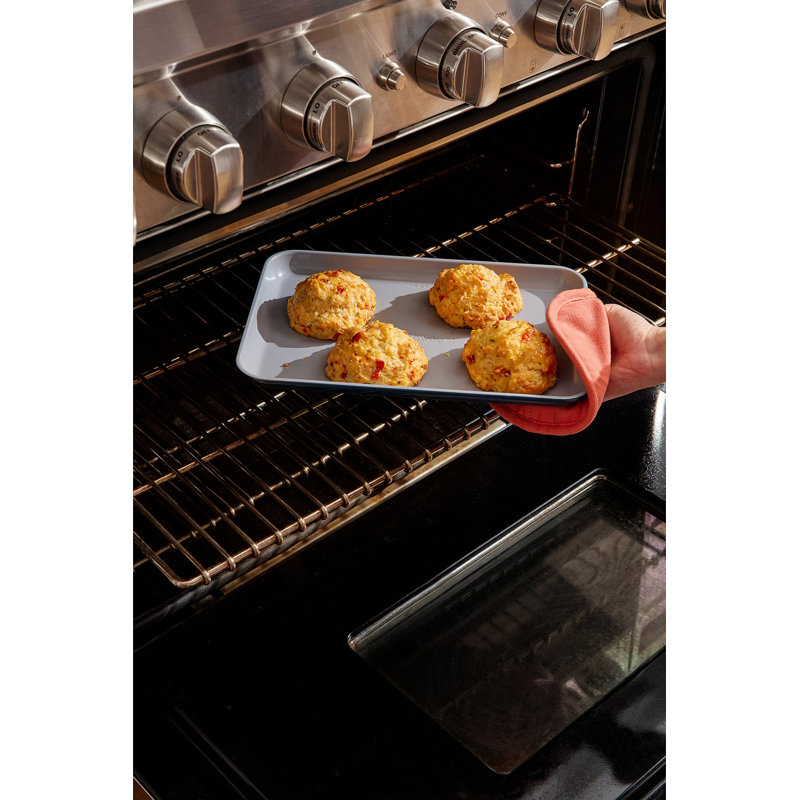 Caraway Small Baking Sheet, Cream, Navy