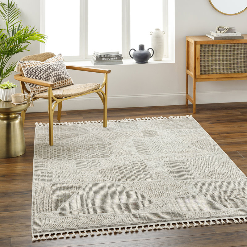 Tapis crème Galena, Rectangle 7 pi x 9 pi