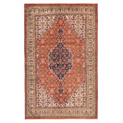 Royal Mahal  Copper Rug 5'10" x 9'2"
