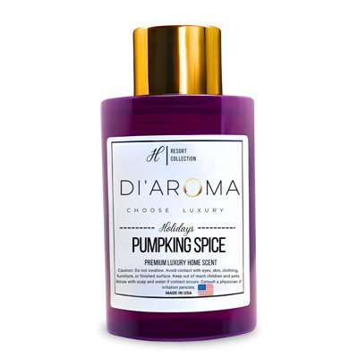 DI'AROMA Fresh Pine Aroma Oil Blend Plastic Purple Bottle 120ml, Holiday Collection, Diffuser Aroma Oil Blends, Waterless Diffuser Oil,