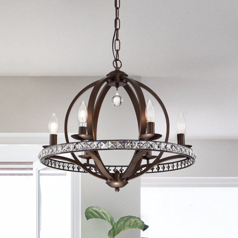 Adelinda 6 - Light Dimmable Empire Chandelier