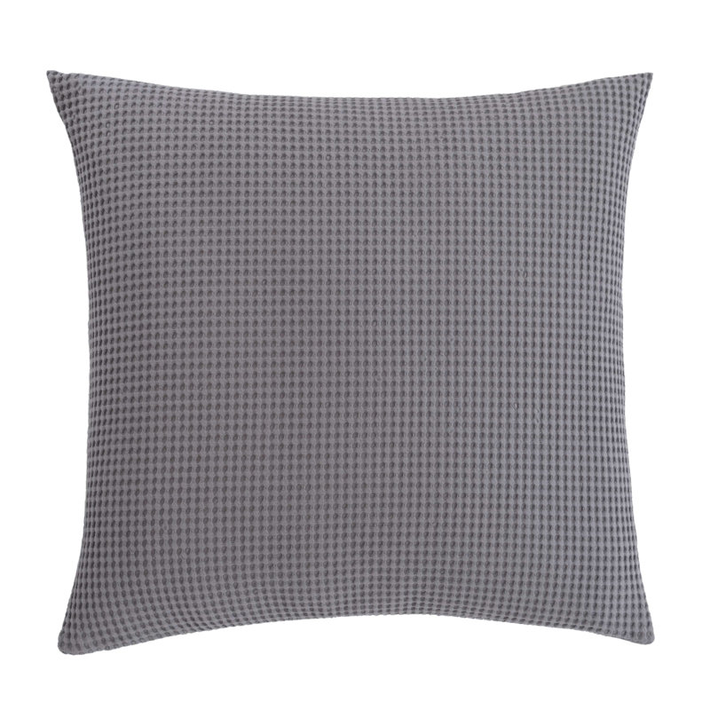 Bubble Matelasse Sham, Euro, White