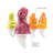 Tovolo 4 Piece Dino Pop Mold Set