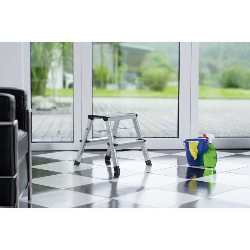 L 90 Aluminum Folding Small Step Ladder