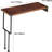 Iromel Rectangular Height Bar Table 43'' L x 16'' W with Pine Wood Top & Metal Leg