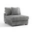 Upholstered Accent Chair with Footstool-675932309
