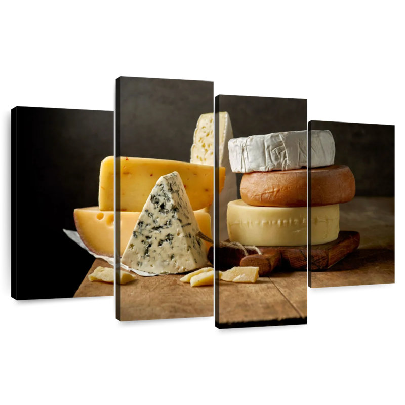 Variété de fromages Yarlin, H 48 po x l 75 po