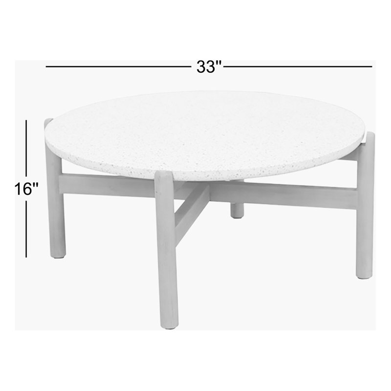 Ensemble de table d'extérieur en béton Mimi
