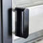 FixtureDisplays vitrine en acier inoxydable