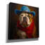Toile épique Graffiti «Bulldog Cowboy» par Sean Parnell, 26 po x 26 po-38156217