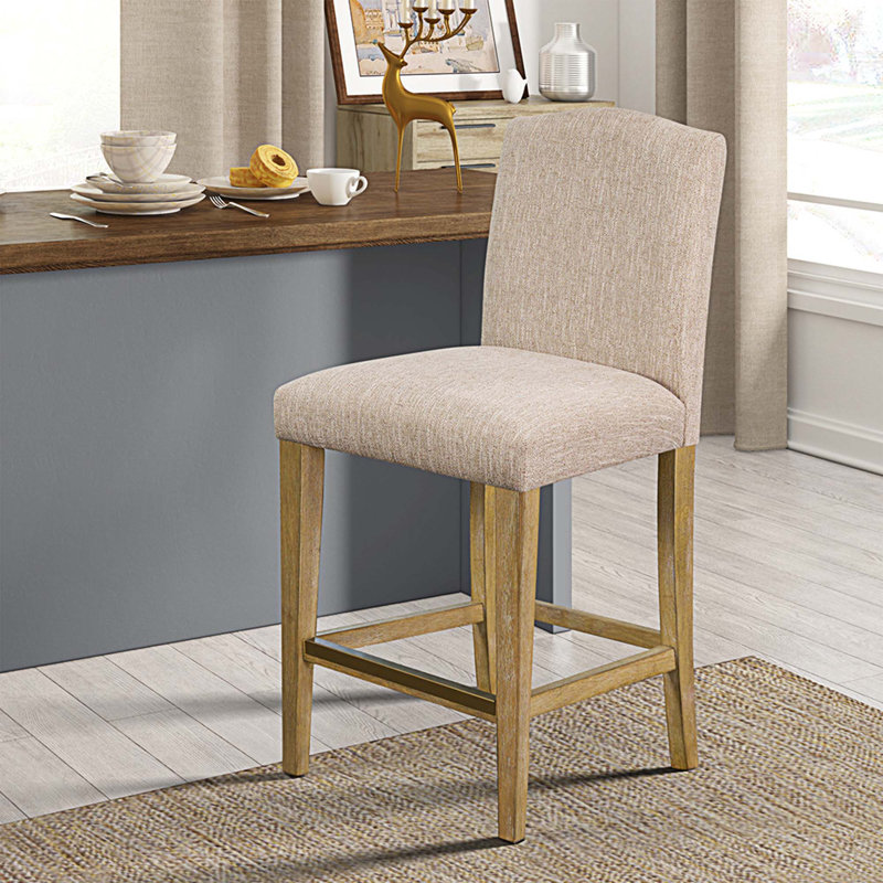 Halaina Upholstered Counter Stool