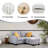 Khalsa 58'' Wide Square Arm Modular Loveseat Sofa-1677216334