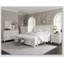Commode 7 tiroirs à finition blanche antique avec tiroir caché, design traditionnel pour meubles de chambre à coucher classiques-1373327949