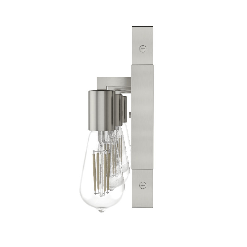Woodburn Dimmable Vanity Light, Brushed Nickel, 4