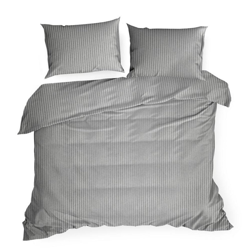 Vannest Striped Duvet Cover with Pillowcases, 160 x 200cm - 2 Pillowcases (70 x 80 cm)