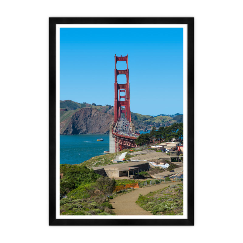 Golden Gate Print by Tim Klein