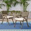 Chaise de cuisine en bois d'acacia Helen