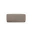 Repose-pieds confortable en tissu brun clair de style moderne pour la maison