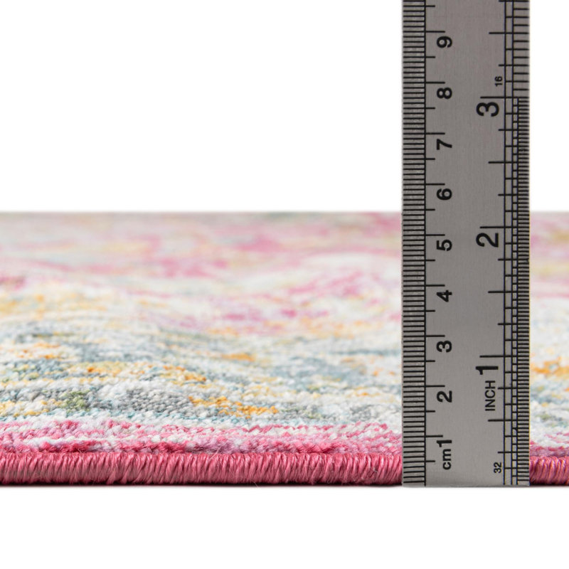 Haefner Floral Indoor Rug, Octagon 6' x 6'