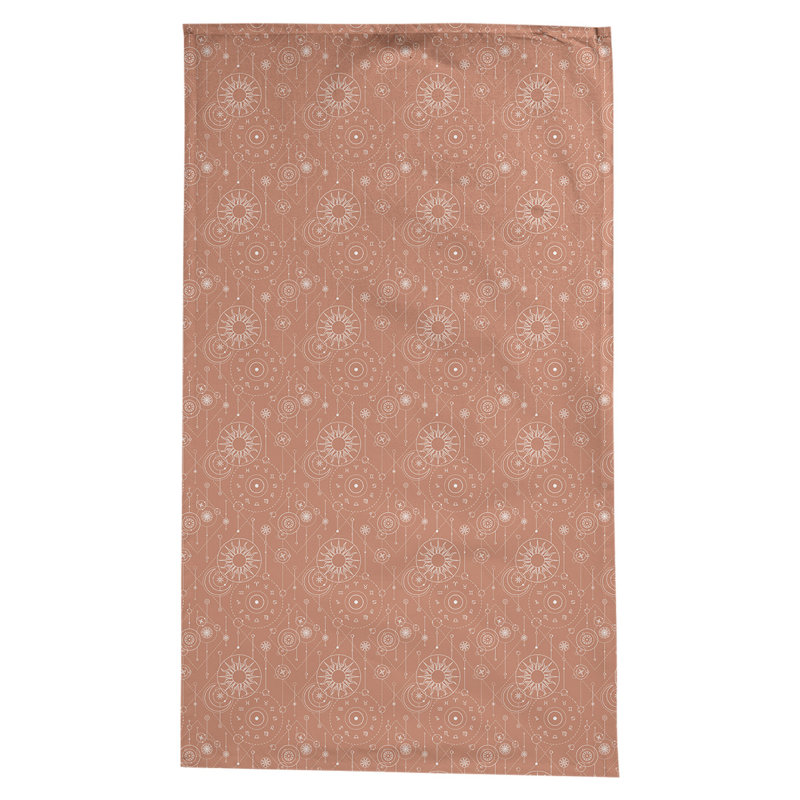 Leffel Astrology Pattern Tablecloth, Orange