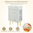 Dolene 21.6'' Single Bathroom Vanity with Ceramic Top