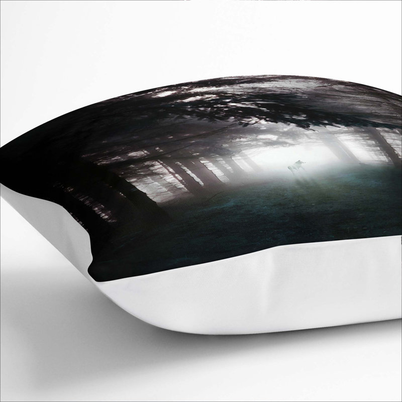 Square Cushion, 55cm H x 55cm W x 20cm D, White
