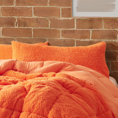 Coma Inducer Dreamsicle Creamsicle Orange Pillow Sham