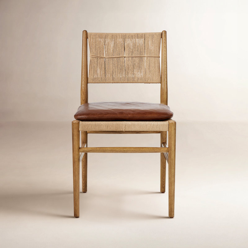 Dara Dining Chair with Cushion, Dulane Mahogany