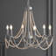Lustre carré en fer Carnes