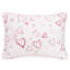 Ensemble de courtepointe réversible rose Desiree Hearts-256580769