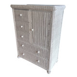 Watkins Wicker 37'' W 5 - Drawer Dresser