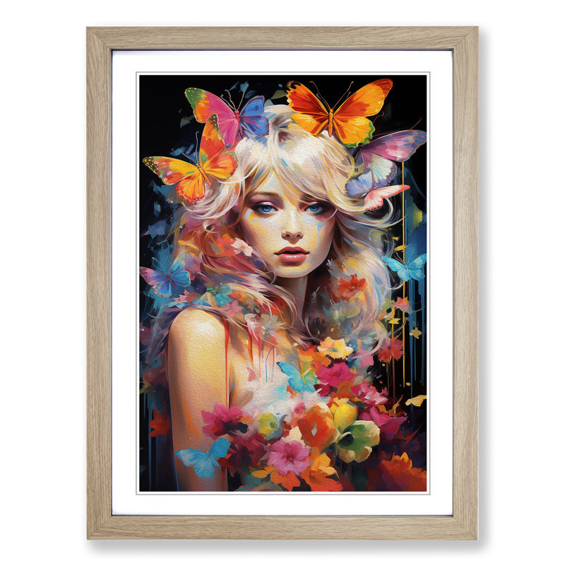 Fairy Pop - Framed Print, Oak Framed, 64cm H x 46cm W
