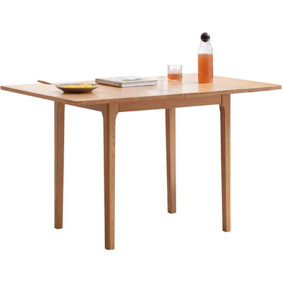 Solid Oak Folding Dining Table