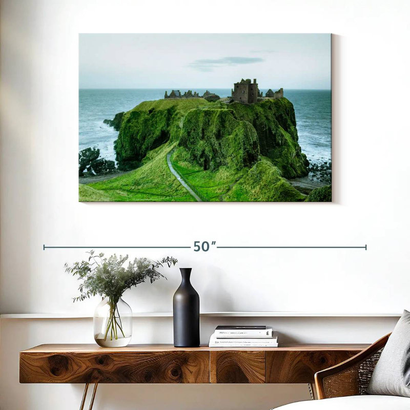 Château Dunnottar, H 26 po x l 39 po