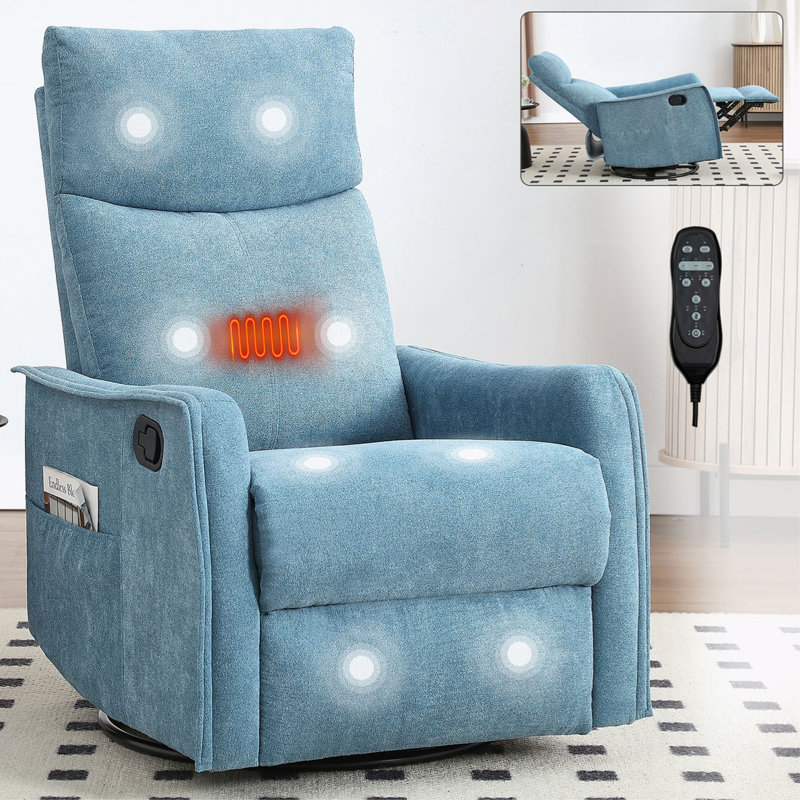 Fauteuil inclinable, Bleu
