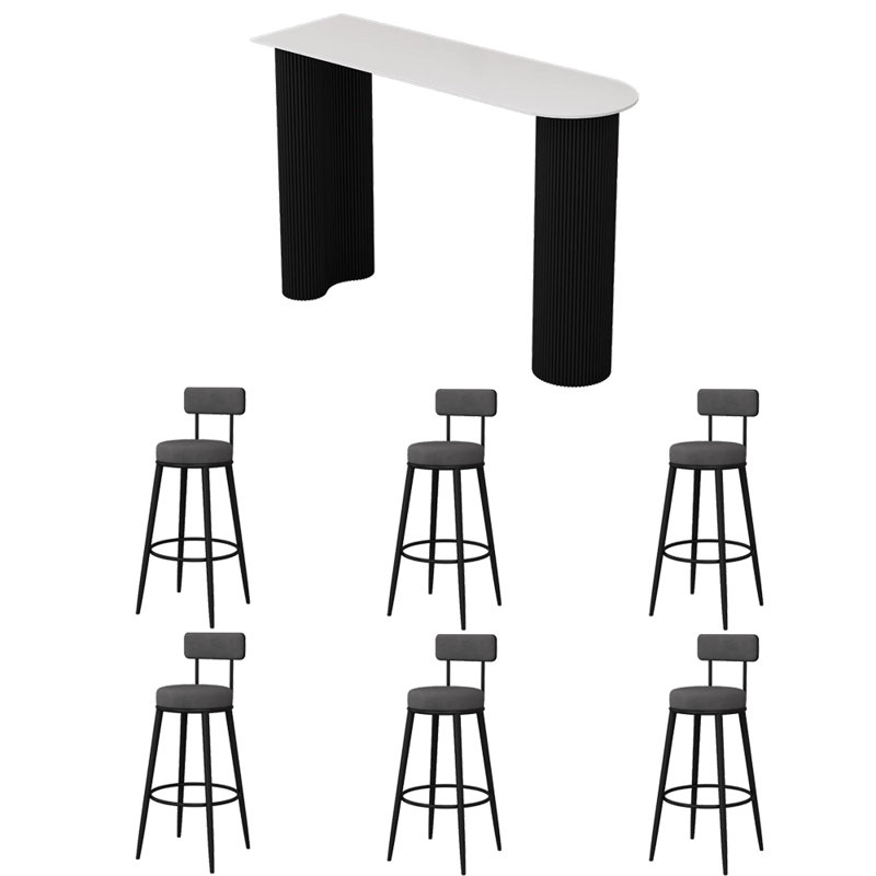 Housel, 41.3"H x 78.7"L x 19.6"W, Black