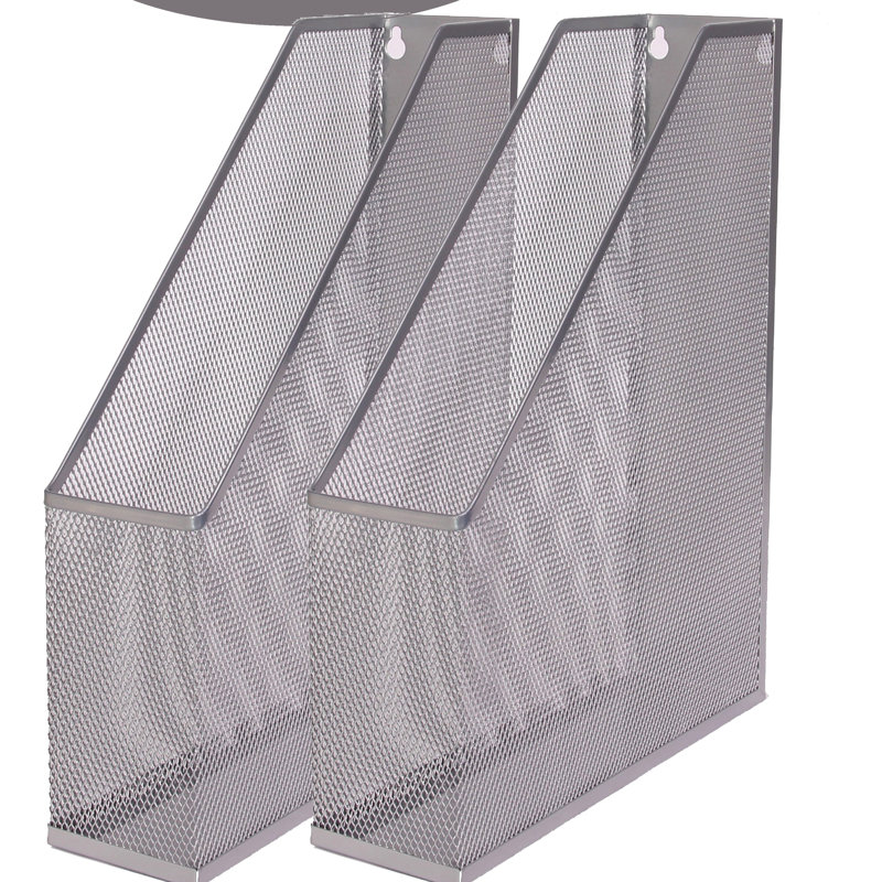 Ensemble de rangement de bureau Feliciano, Argent