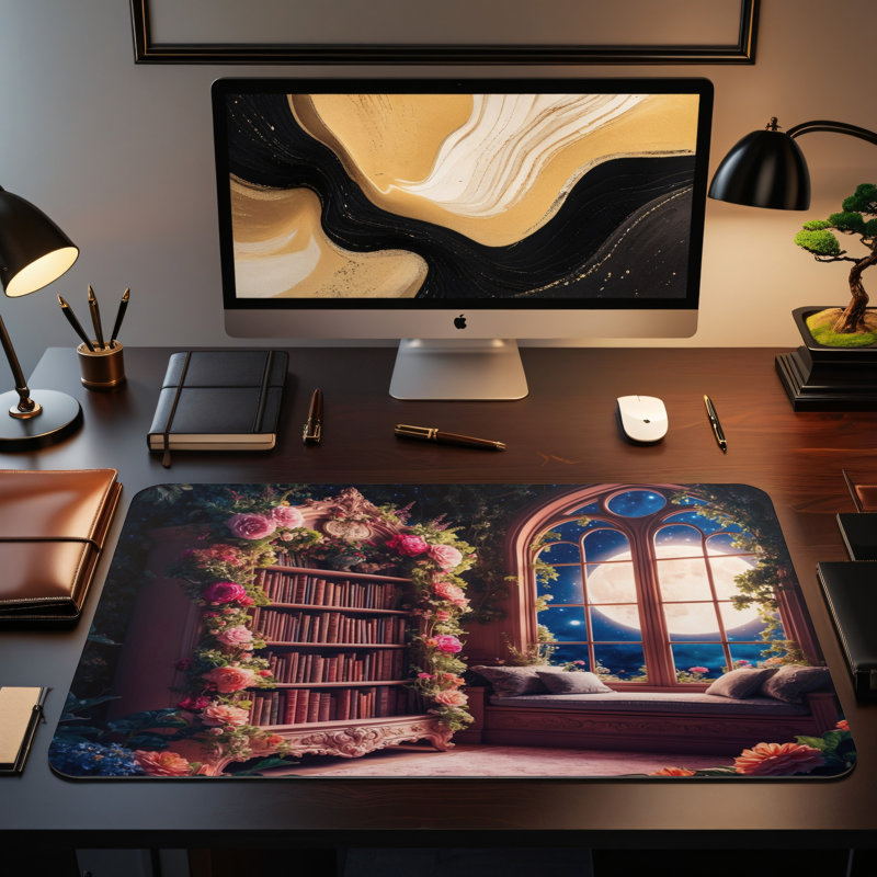 Polyester Desk Pad, 31.5x15.5