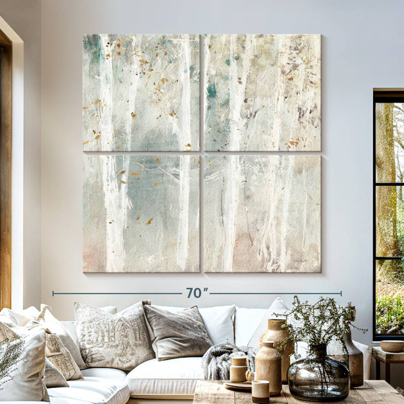 A Woodland Walk III, 57" H x 57" W