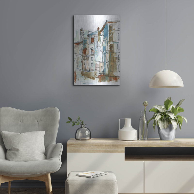 «Venetian Abstract 2» par Ethan Harper, H 24 po x l 16 po