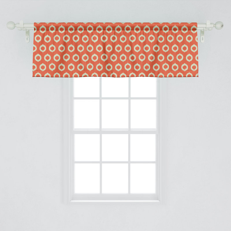 Ensemble de 2 cantonnières Ambesonne Ikat, L 54 po x L 18 po