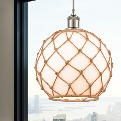 Luminaire suspendu sphère 1 lumière Tobey