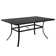 Errik Rectangular Steel Outdoor Dining Table