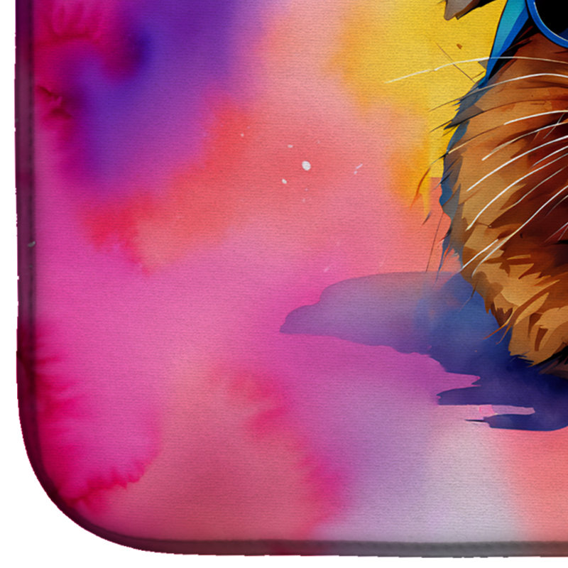 Hippie Animals Drying Mat