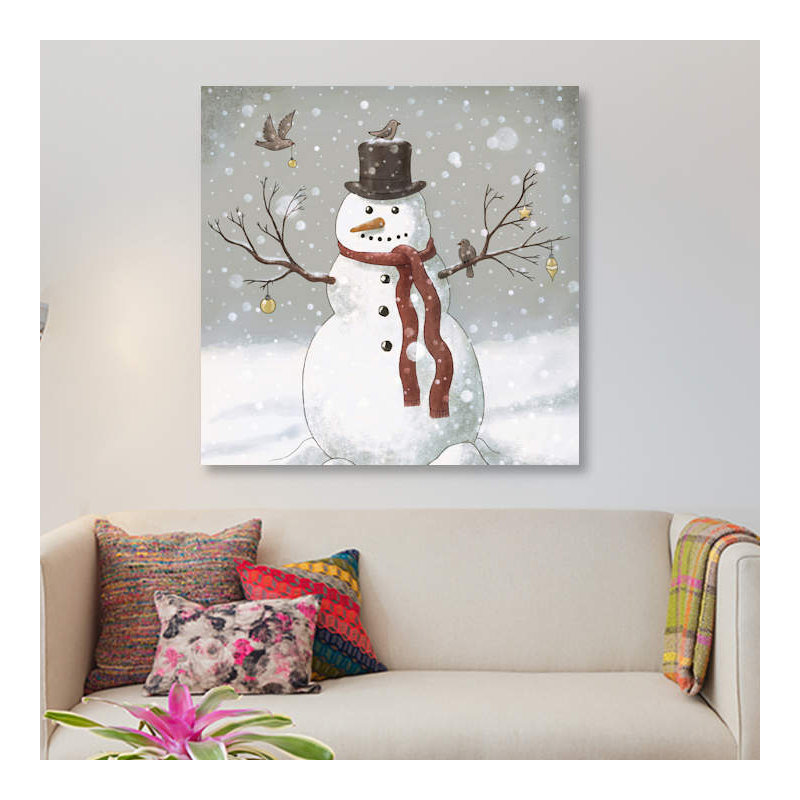 Terry Fan - Print on Canvas, Open/Framed Gallery Wrapped, 45.72 cm H x 45.72 cm W x 1.91 cm D