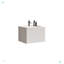 Meuble-lavabo mural 24 po avec lavabo en céramique-100166270