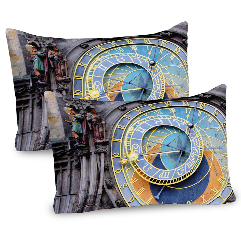 Ensemble de 2 taies décoratives astronomiques Ambesonne, H 20 po x l 30 po