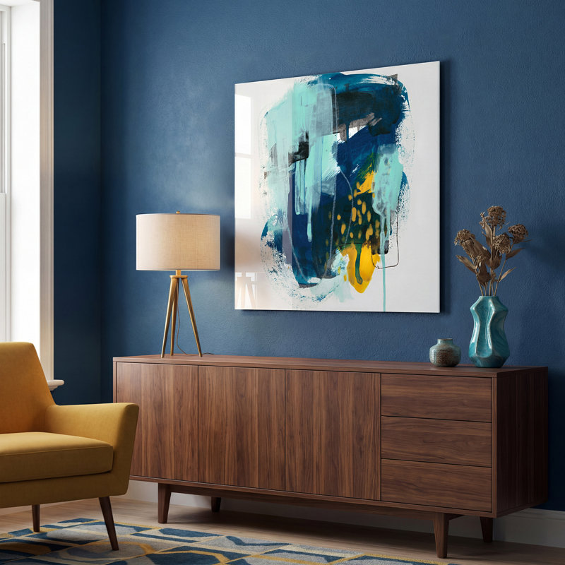 'Intuitive Motion I' Print on Glass