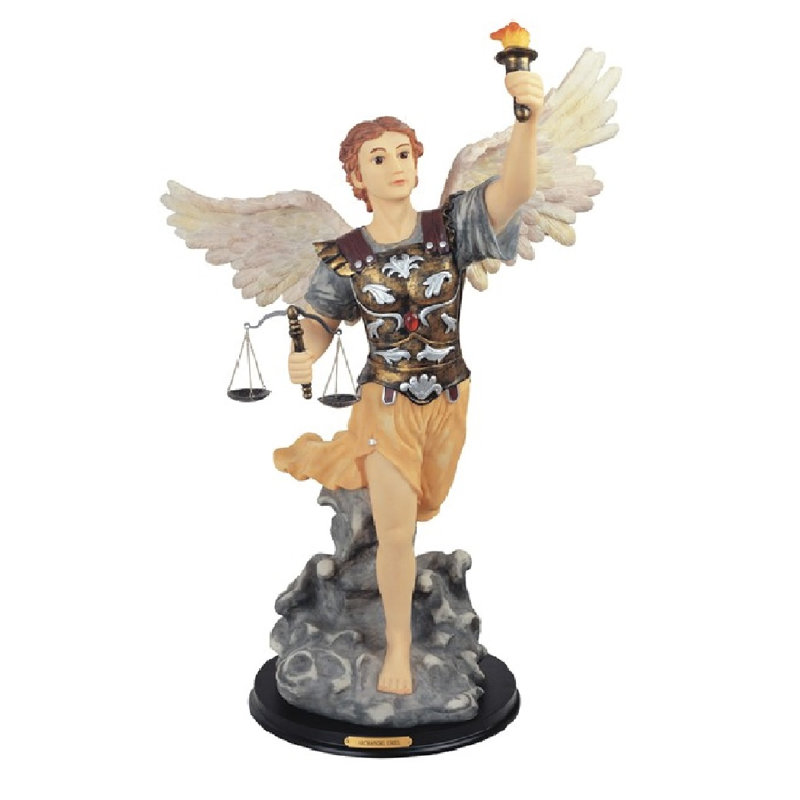 Figurine saint archangel first statue Reames