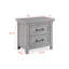 Table de chevet à deux tiroirs 1Pc
